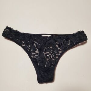 La Senza Black Lace Thong